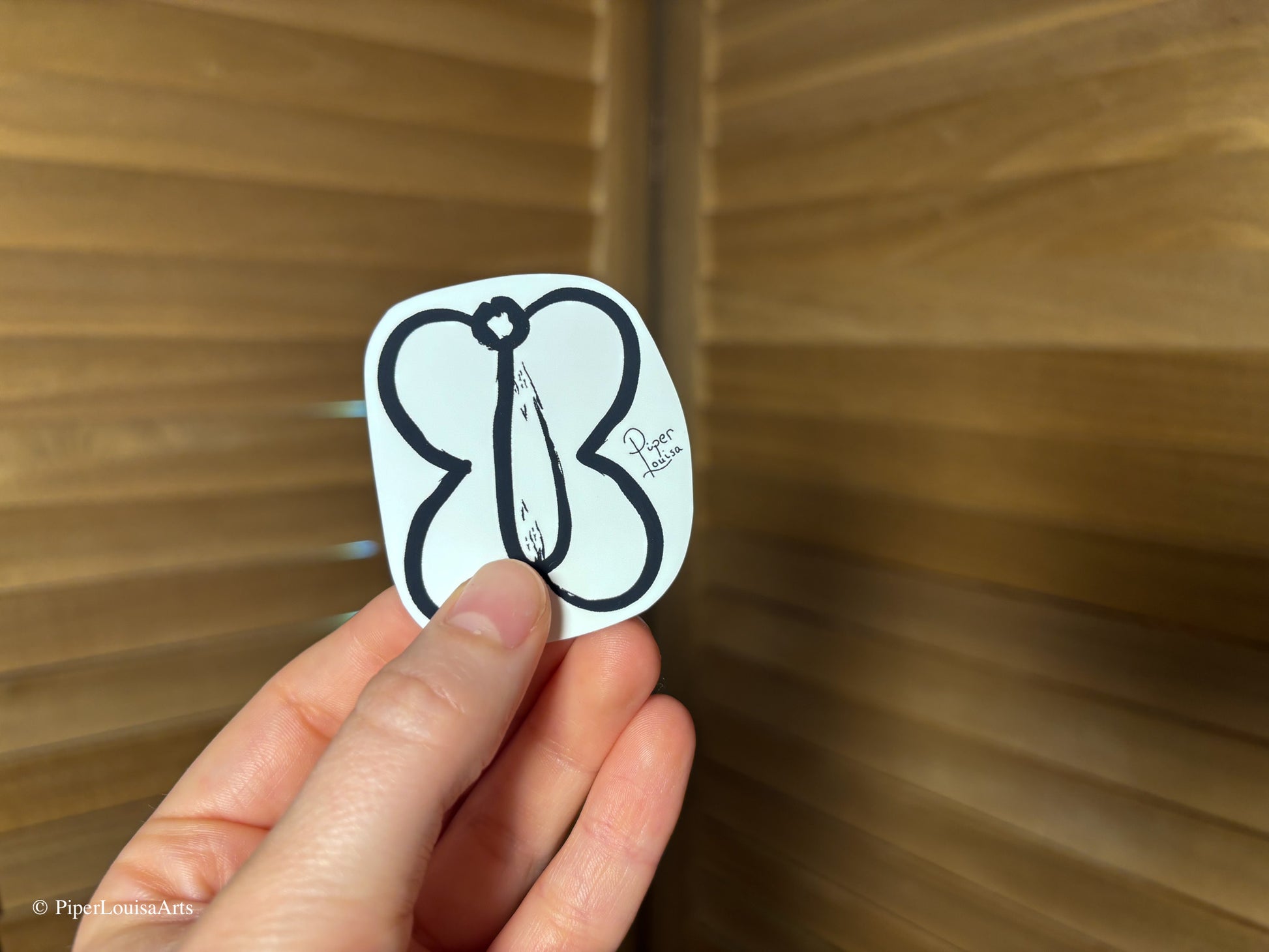 Matte - Butterfly Friend Sticker