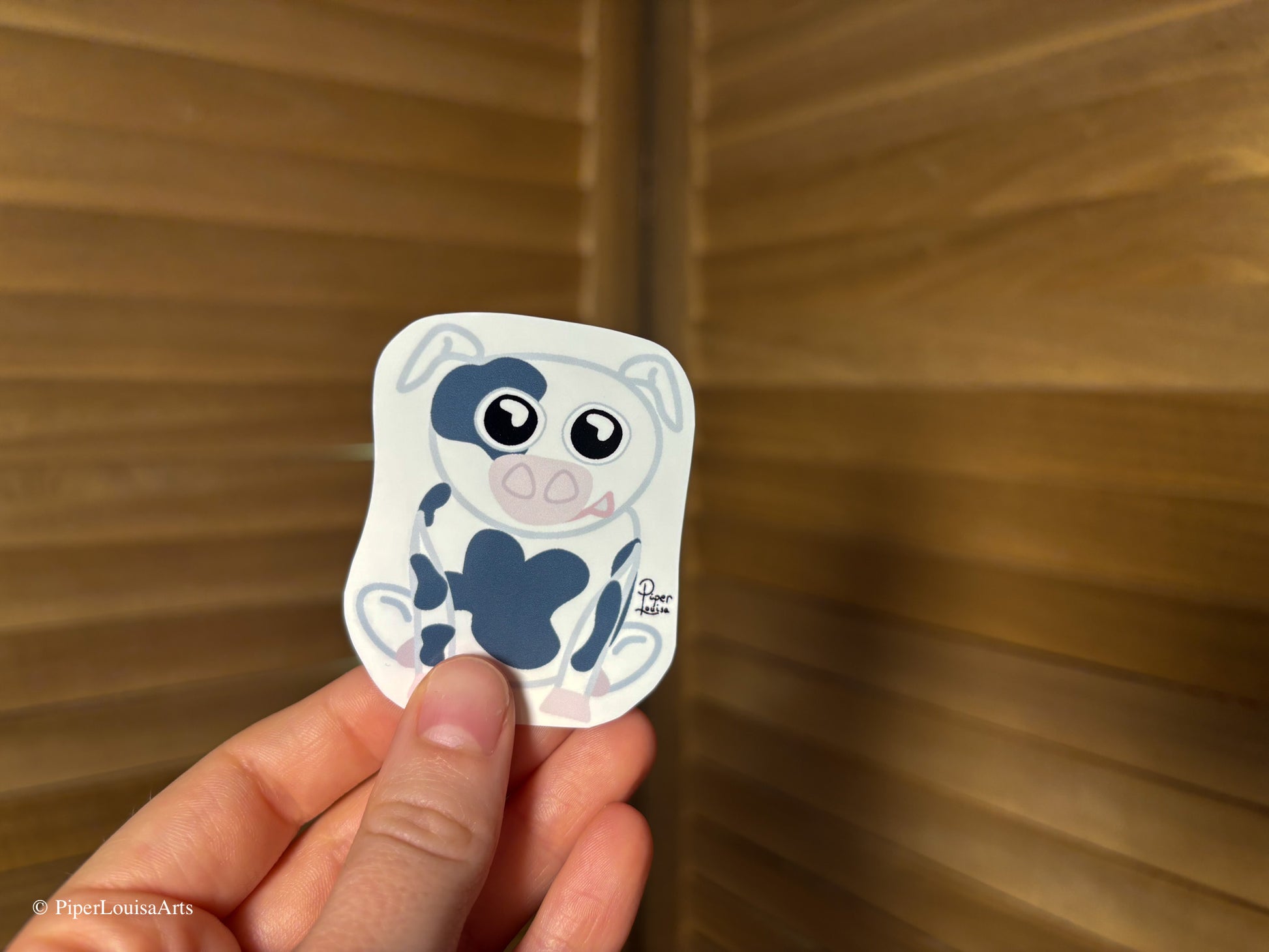 Matte - Callie the Cow Sticker
