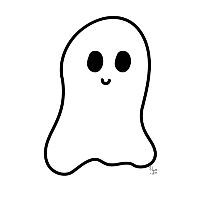 Ghosty Sticker