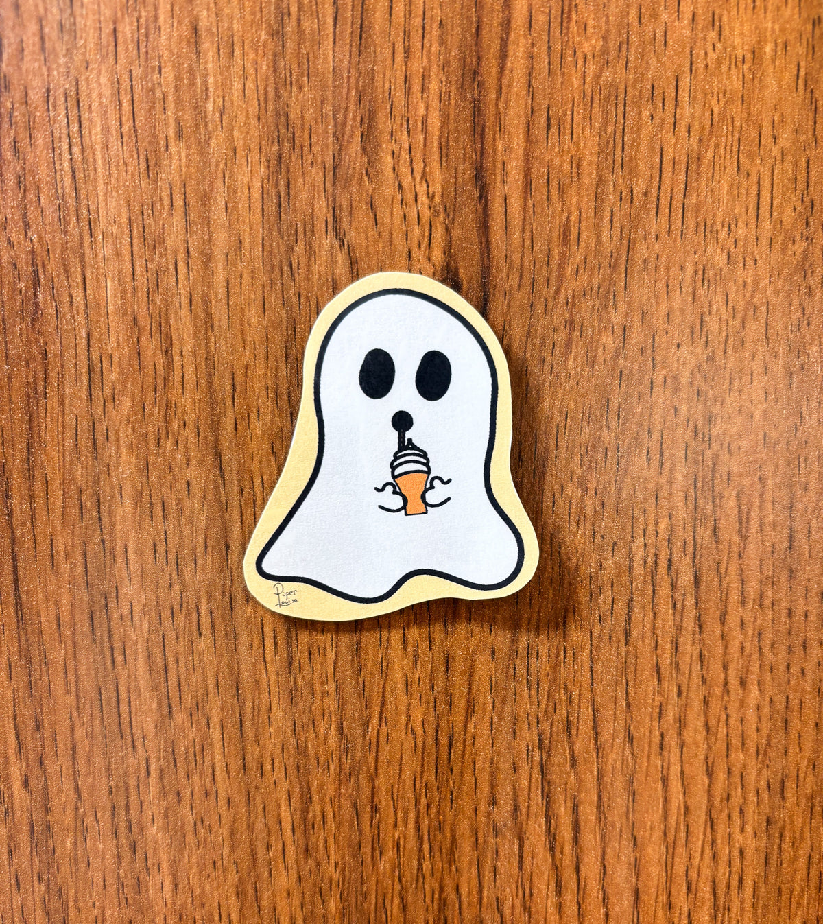Pumpkin Spice Ghosty Sticker