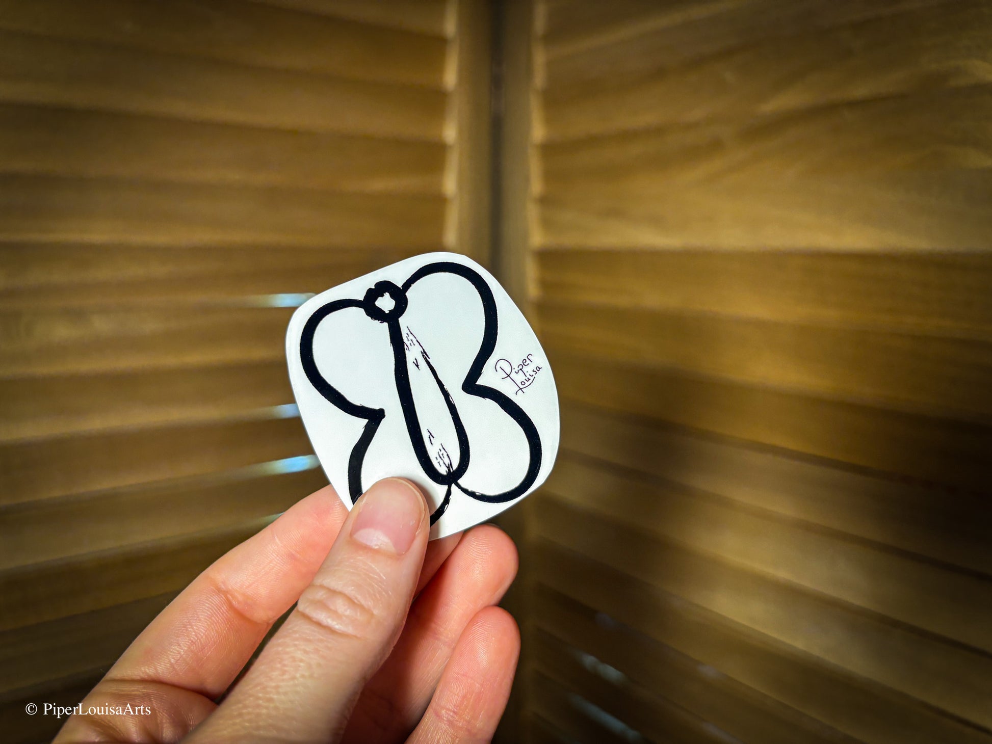 Glossy - Butterfly Friend Sticker