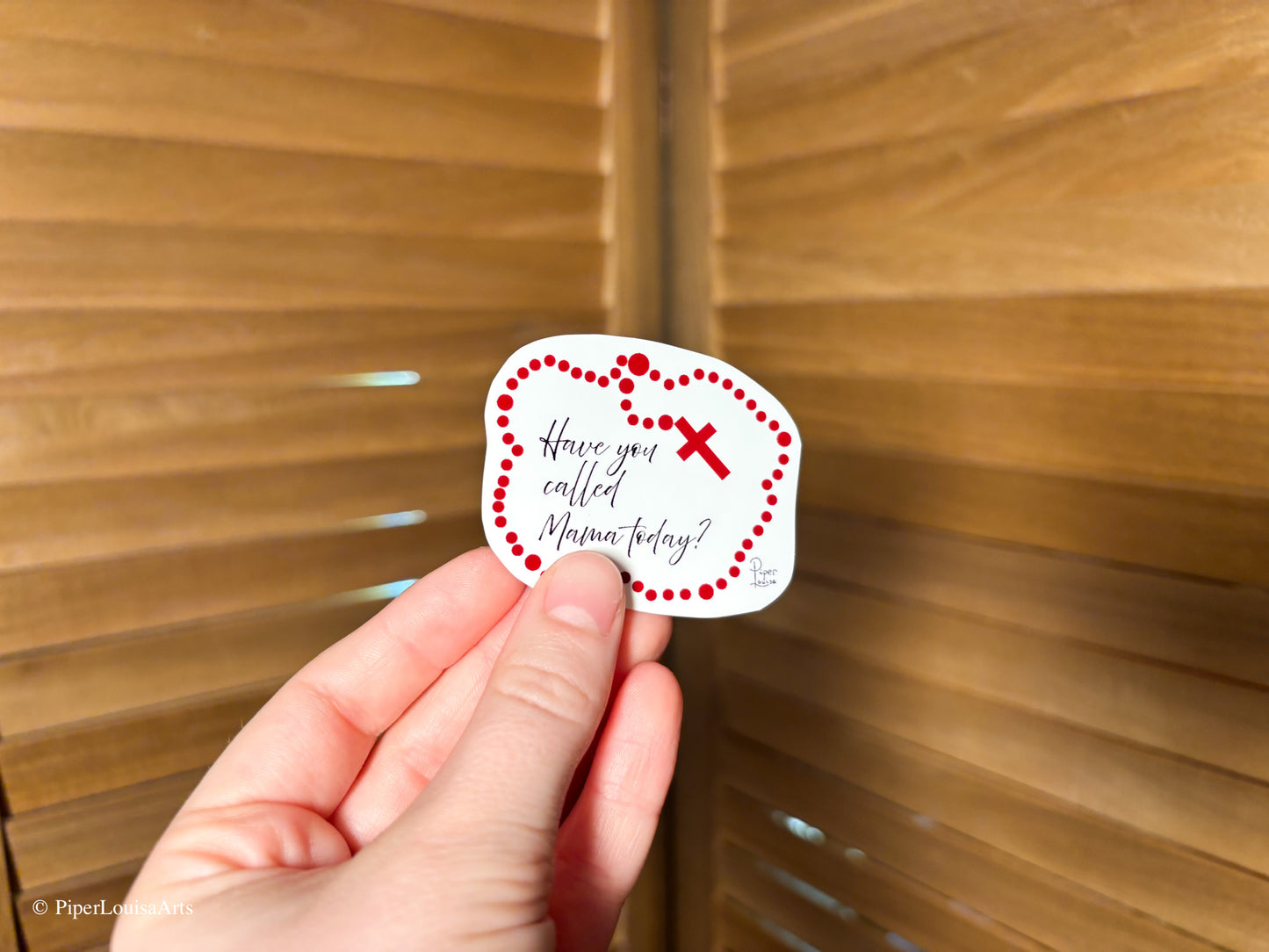 Glossy - Have you Called Mama? Sticker