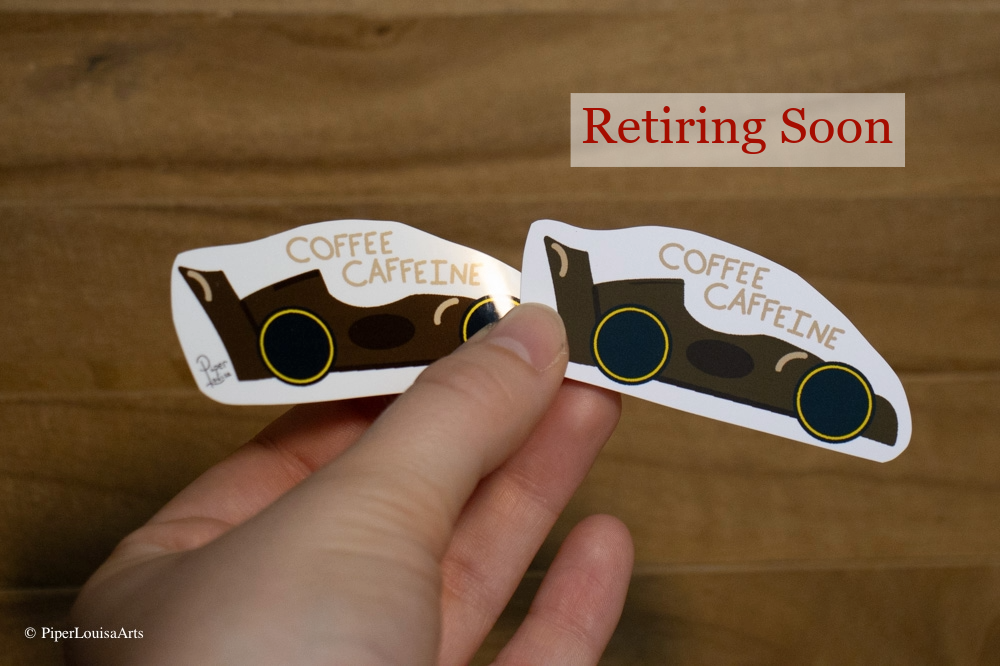 Coffee Caffeine Sticker